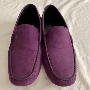 Piloti Officina Leather Driving Loafer Moccasin - Size 10 EUR size 44
